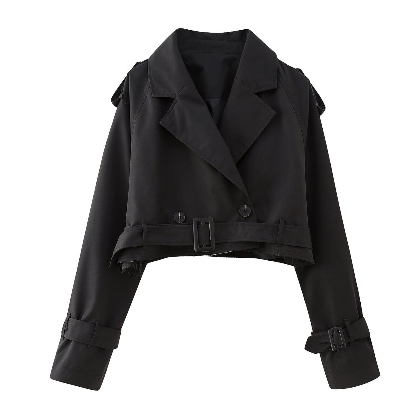 Stephanie | Elegant short trench coat