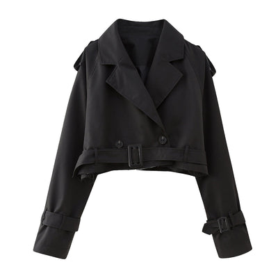 Stephanie | Elegant short trench coat
