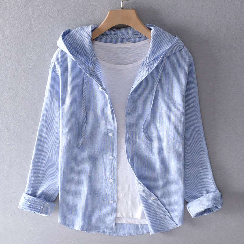 Eliana | Lightweight Hooded Blouse