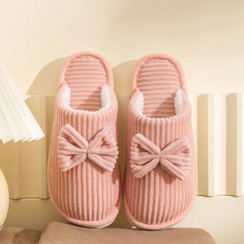 Susanna | Elegant bow and anti slip sole Slippers