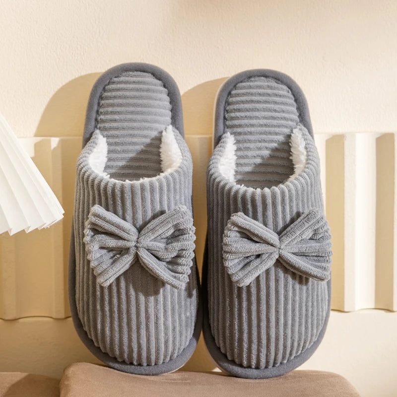 Susanna | Elegant bow and anti slip sole Slippers