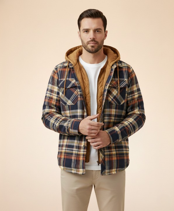 Torsten | Stylish checked jacket 6