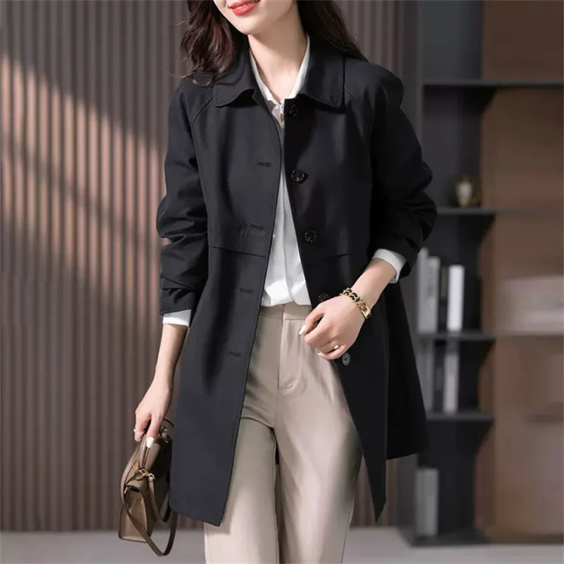 Vanessa | Classic Waterproof Trench Coat