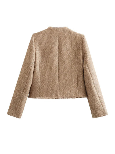 Vanessa | Elegant two piece tweed jacket