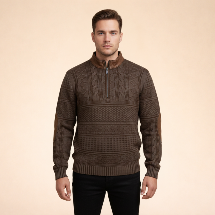 Winston | Men’s Quarter Zip Sweater – Stylish, Comfortable & Versatile 5