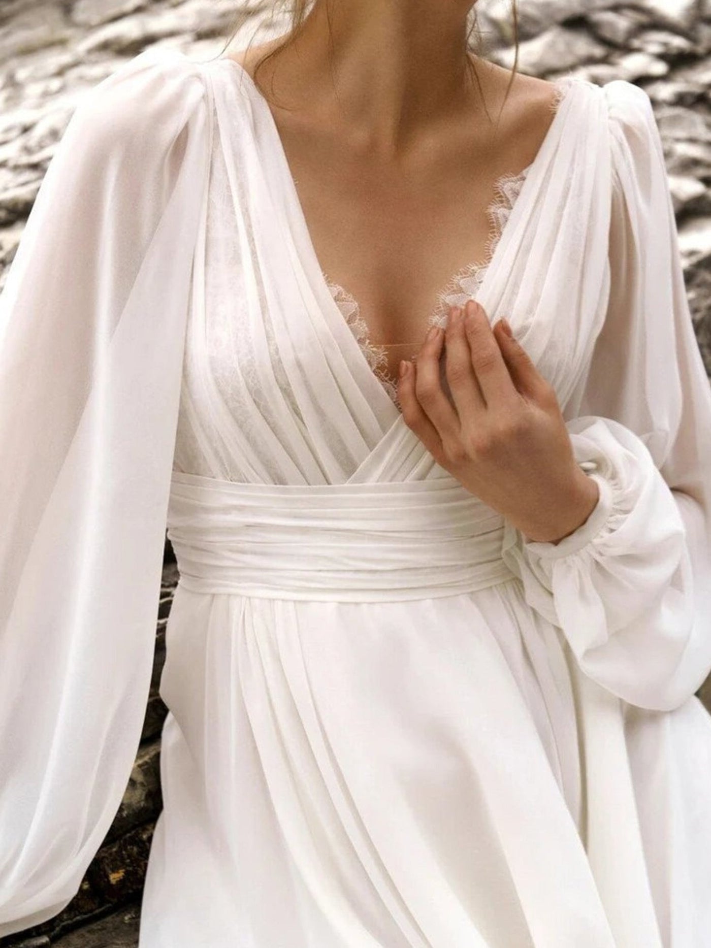 Zaira | Boho Long Sleeve Maxi Dress