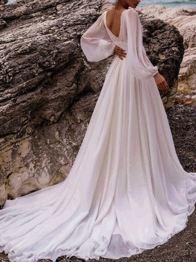 Zaira | Boho Long Sleeve Maxi Dress