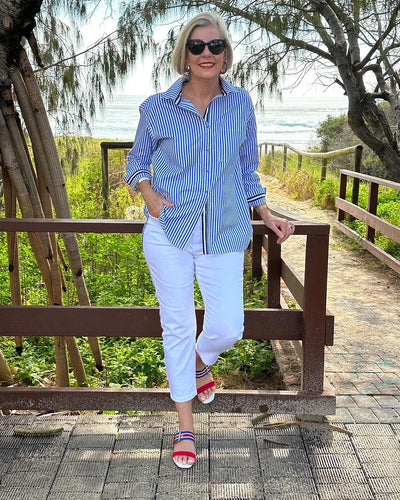 Victoria | Striped Shirt