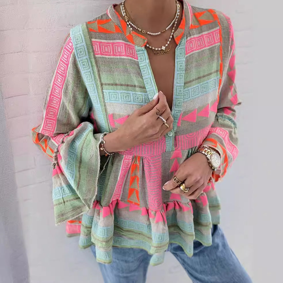 Coco - Flared Style Shirt