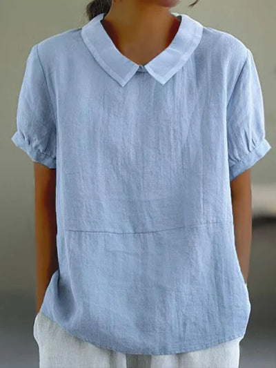 Amalie ™ | Elegant Cotton Shirt