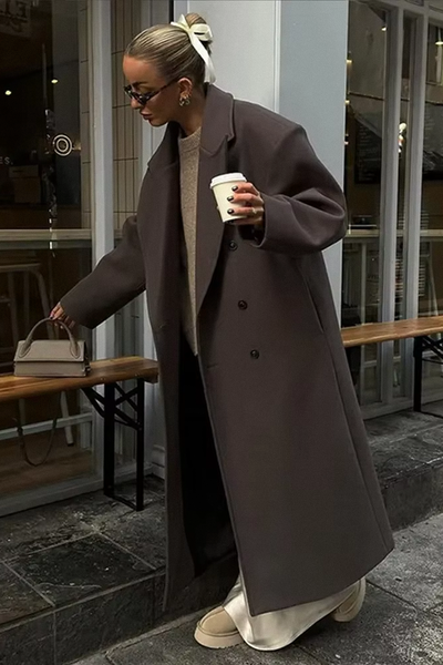 Emilia | Oversized Tailored Coat
