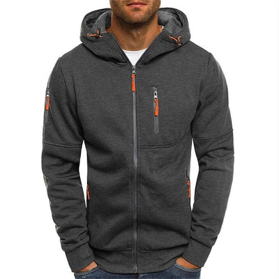 James | Hooded Zip Up Jacket