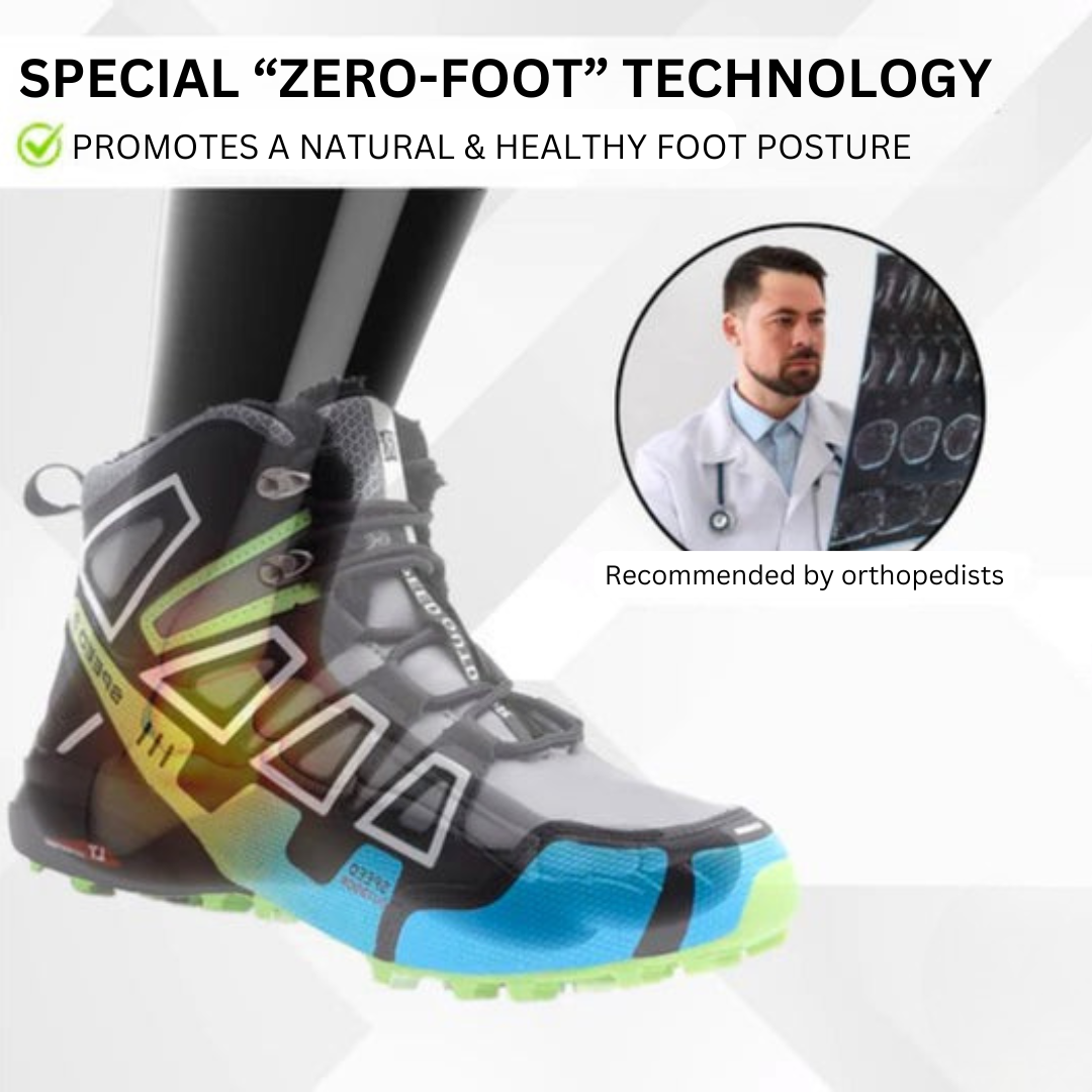 OrthoTrekking Pro - ergonomic pain-relieving trekking and hiking shoes