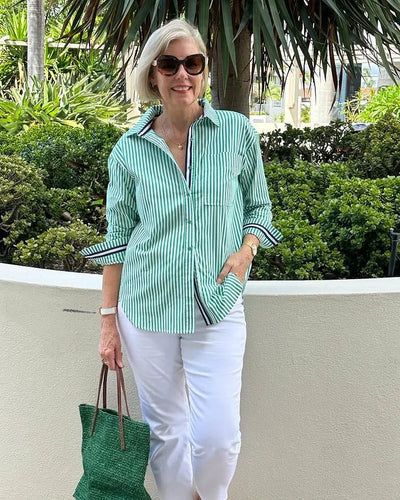 Victoria | Striped Shirt