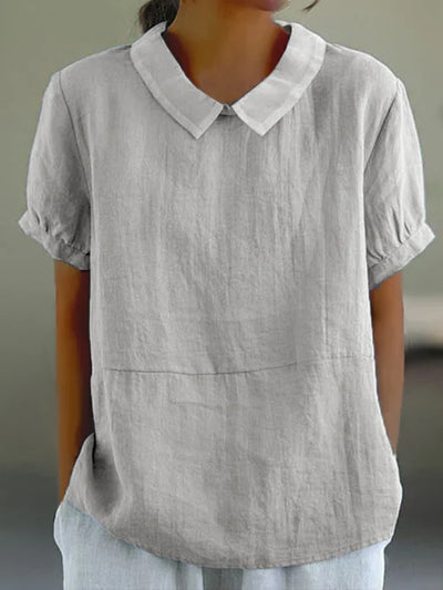 Amalie ™ | Elegant Cotton Shirt