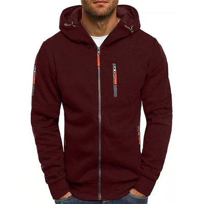 James | Hooded Zip Up Jacket