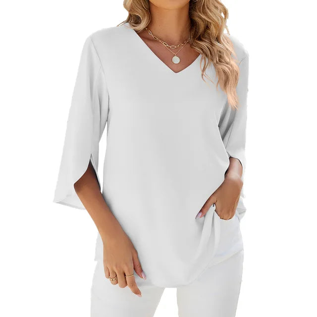 Trine | V-neck Blouse
