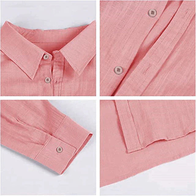 Zander | Linen casual cotton shirt