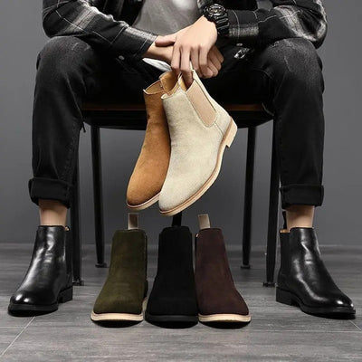 Harvey | Suede Chelsea Boots
