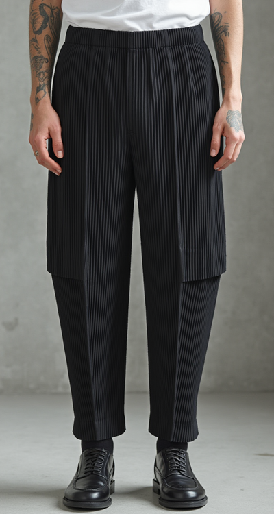 Leon | Pleated Cargo Pants