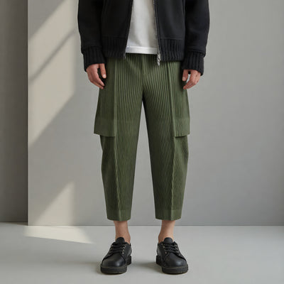 Leon | Pleated Cargo Pants
