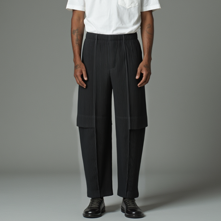 Leon | Pleated Cargo Pants