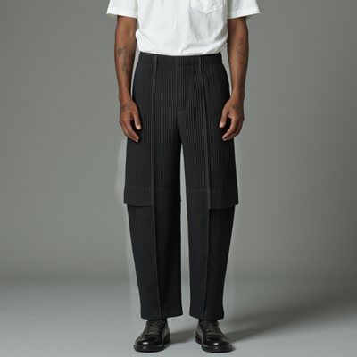 Leon | Pleated Cargo Pants