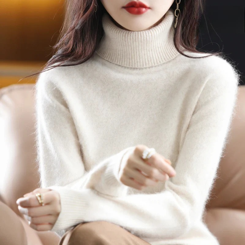 Emily | Cashmere turtleneck sweater