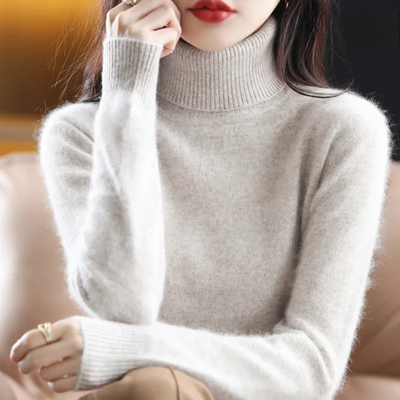 Emily | Cashmere turtleneck sweater