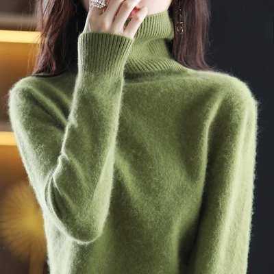 Emily | Cashmere turtleneck sweater