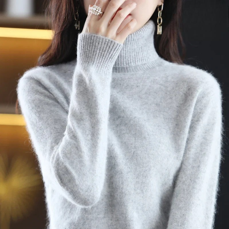 Emily | Cashmere turtleneck sweater