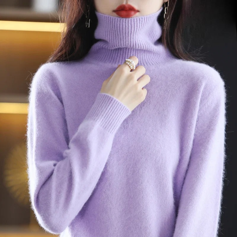 Emily | Cashmere turtleneck sweater