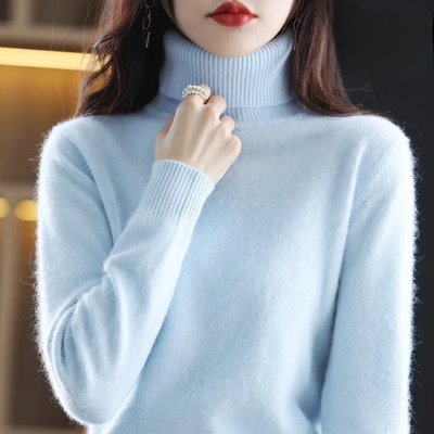 Emily | Cashmere turtleneck sweater