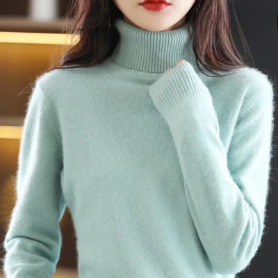 Emily | Cashmere turtleneck sweater