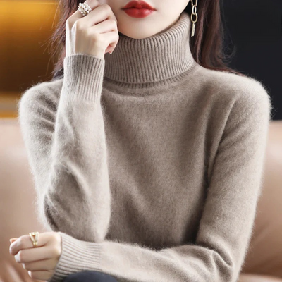 Emily | Cashmere turtleneck sweater