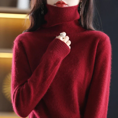 Emily | Cashmere turtleneck sweater