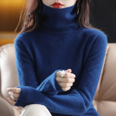 Emily | Cashmere turtleneck sweater