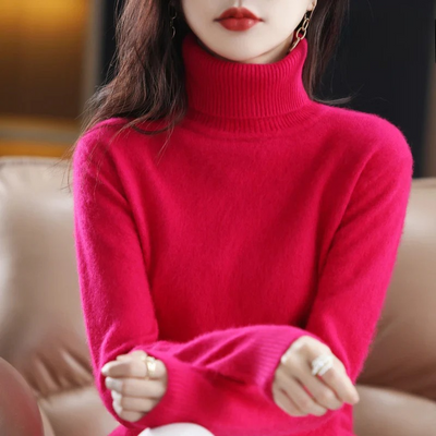 Emily | Cashmere turtleneck sweater