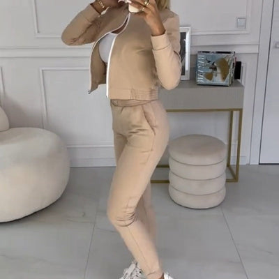 Willow | 3 Piece Zipper Tracksuit