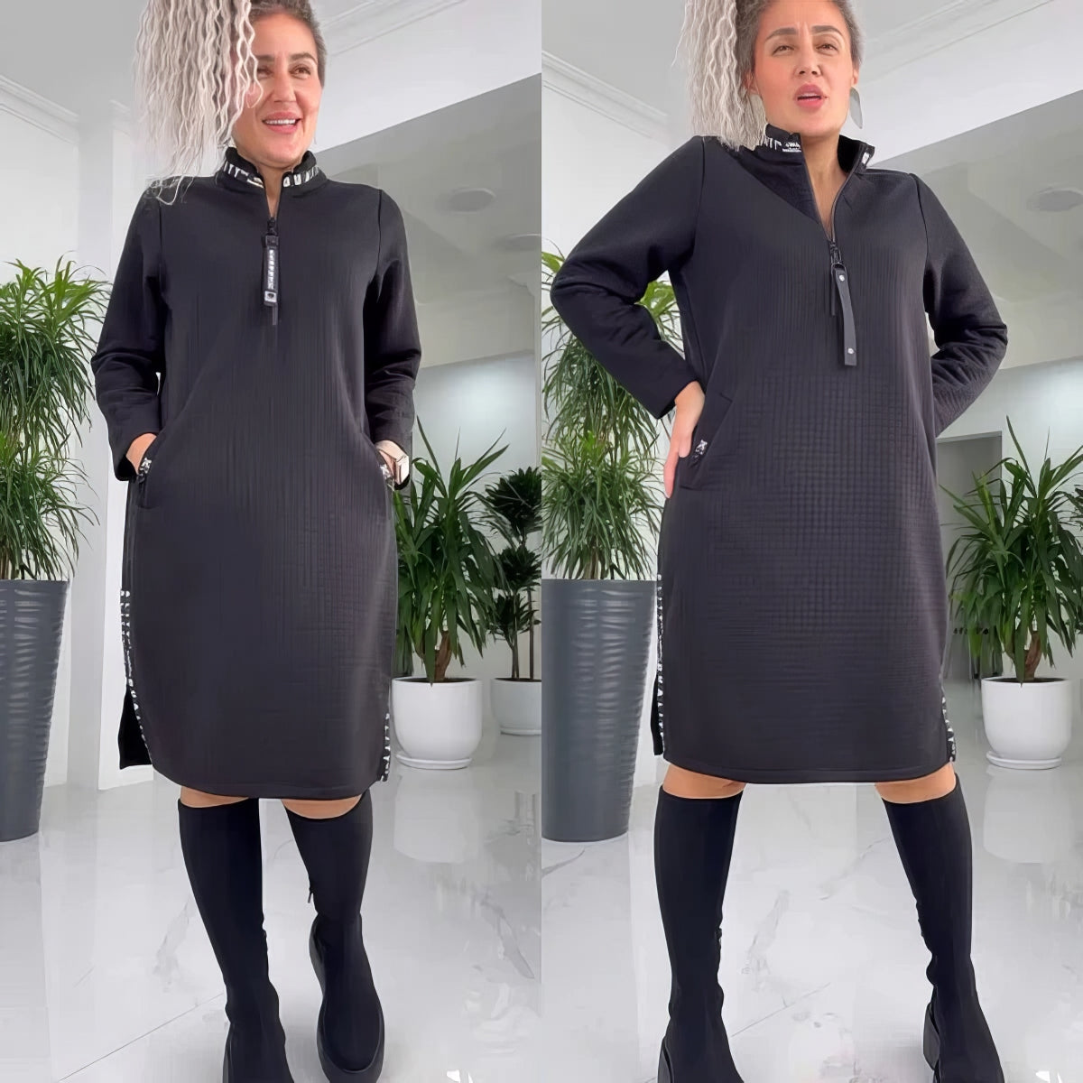 Adrienne | Elegant and ample dress