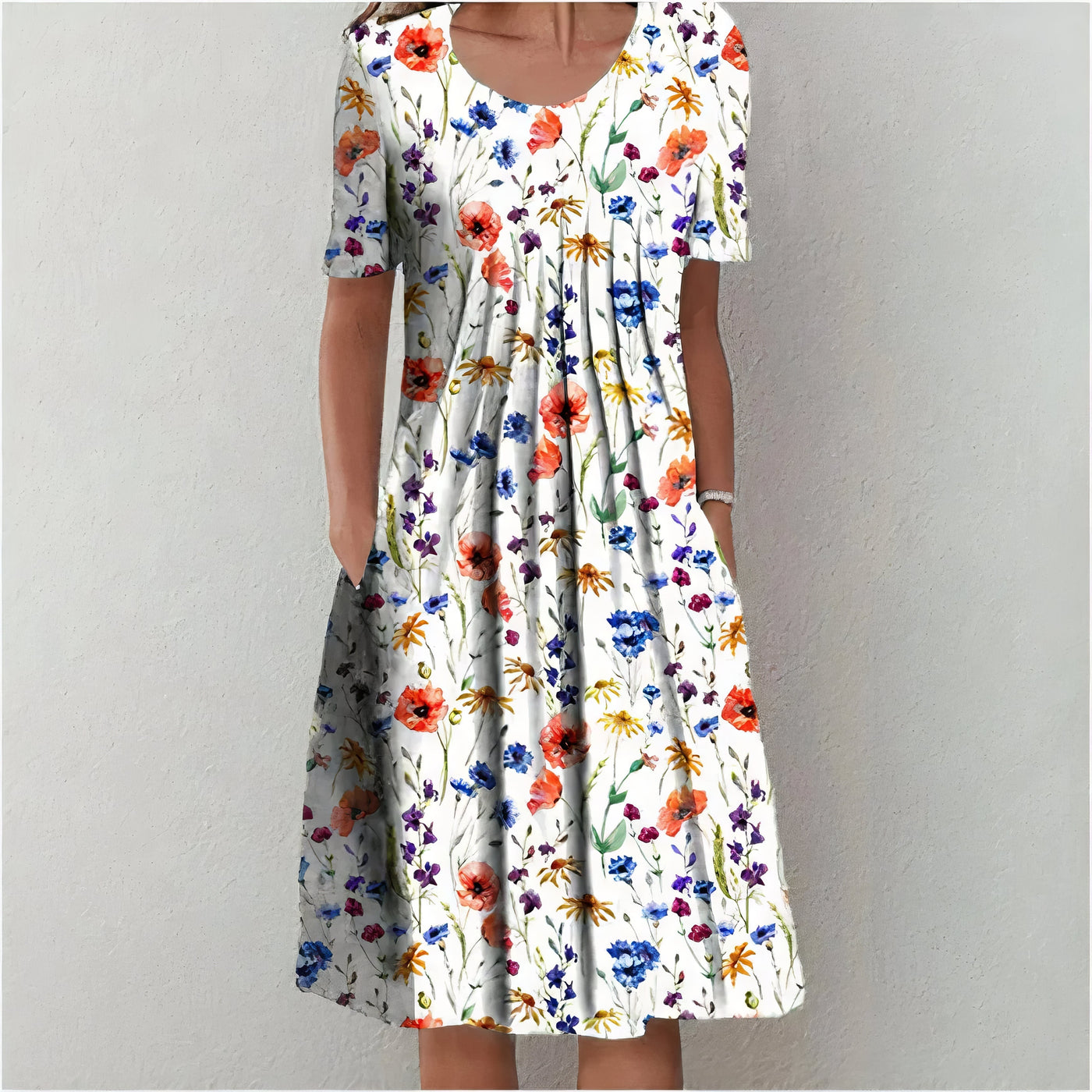 Ariane | Elegant cotton dress