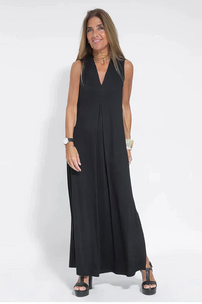 Camille | Elegant long dress + matching cardigan