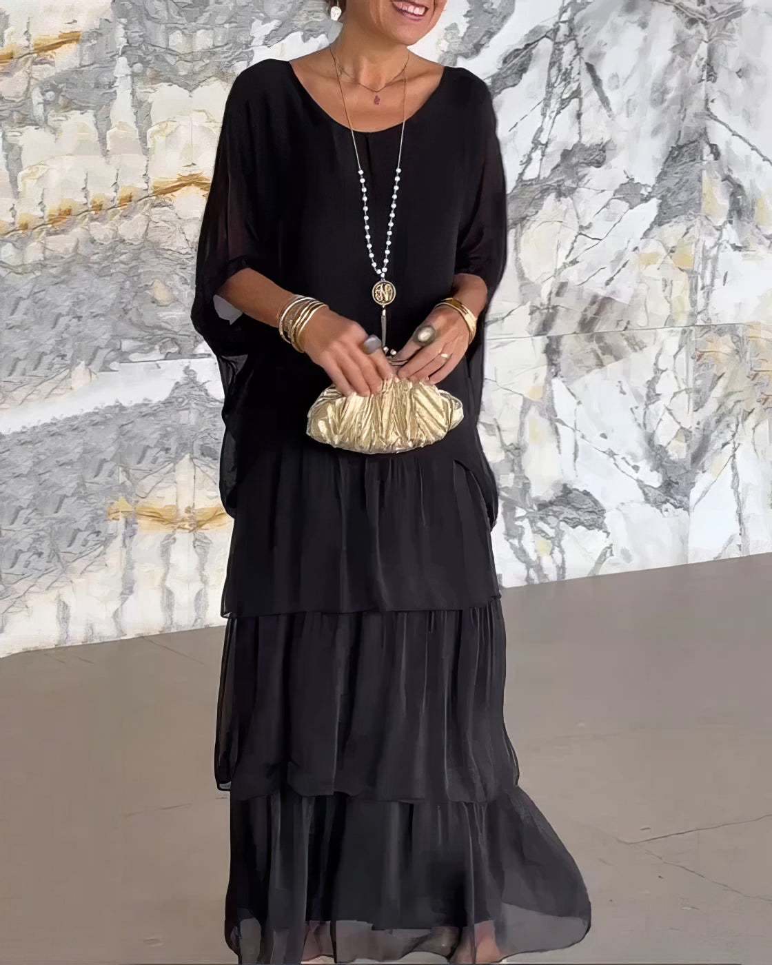 Alicha | Loose-fitting artistic dress