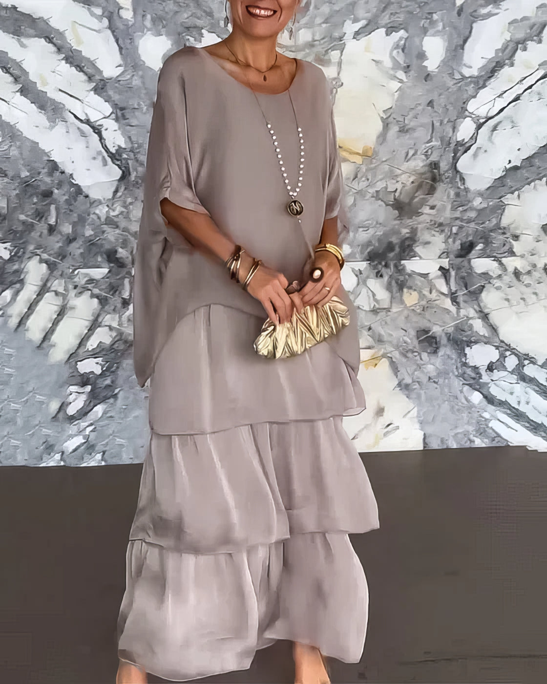 Alicha | Loose-fitting artistic dress