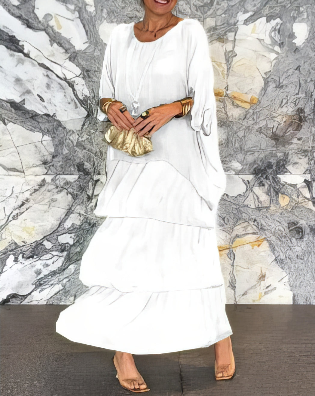 Alicha | Loose-fitting artistic dress