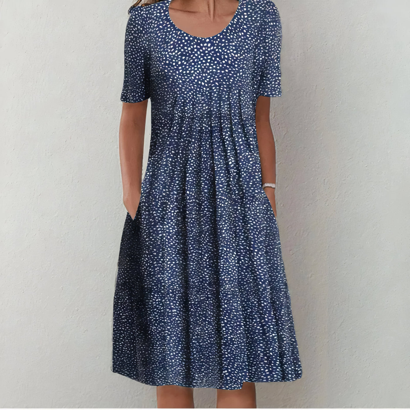 Ariane | Elegant cotton dress