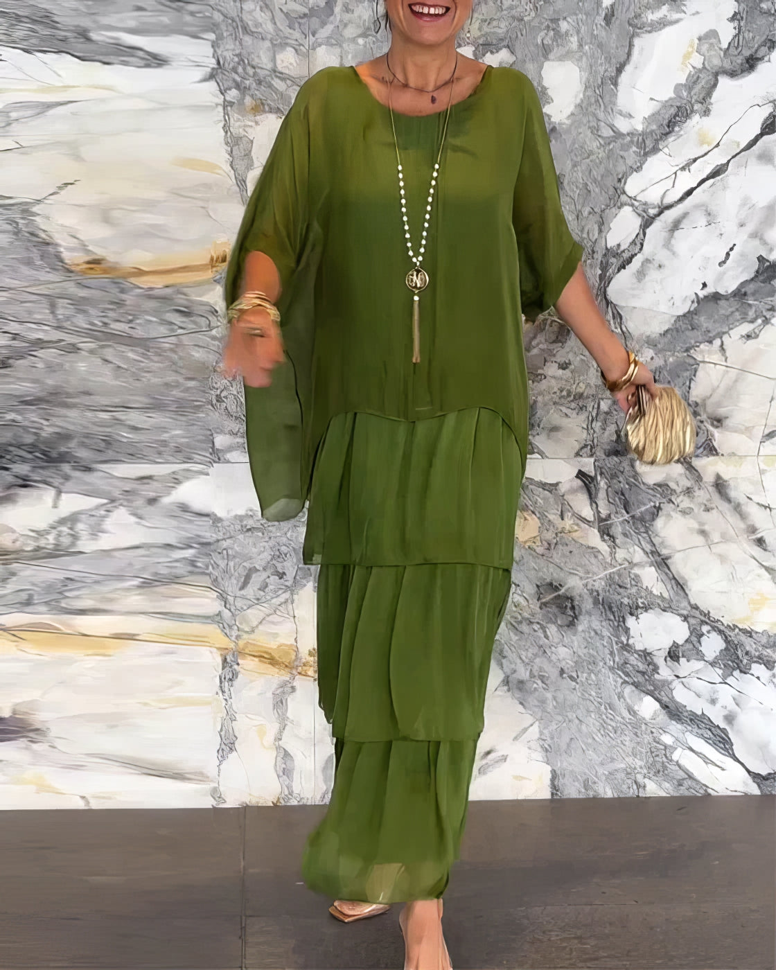Alicha | Loose-fitting artistic dress