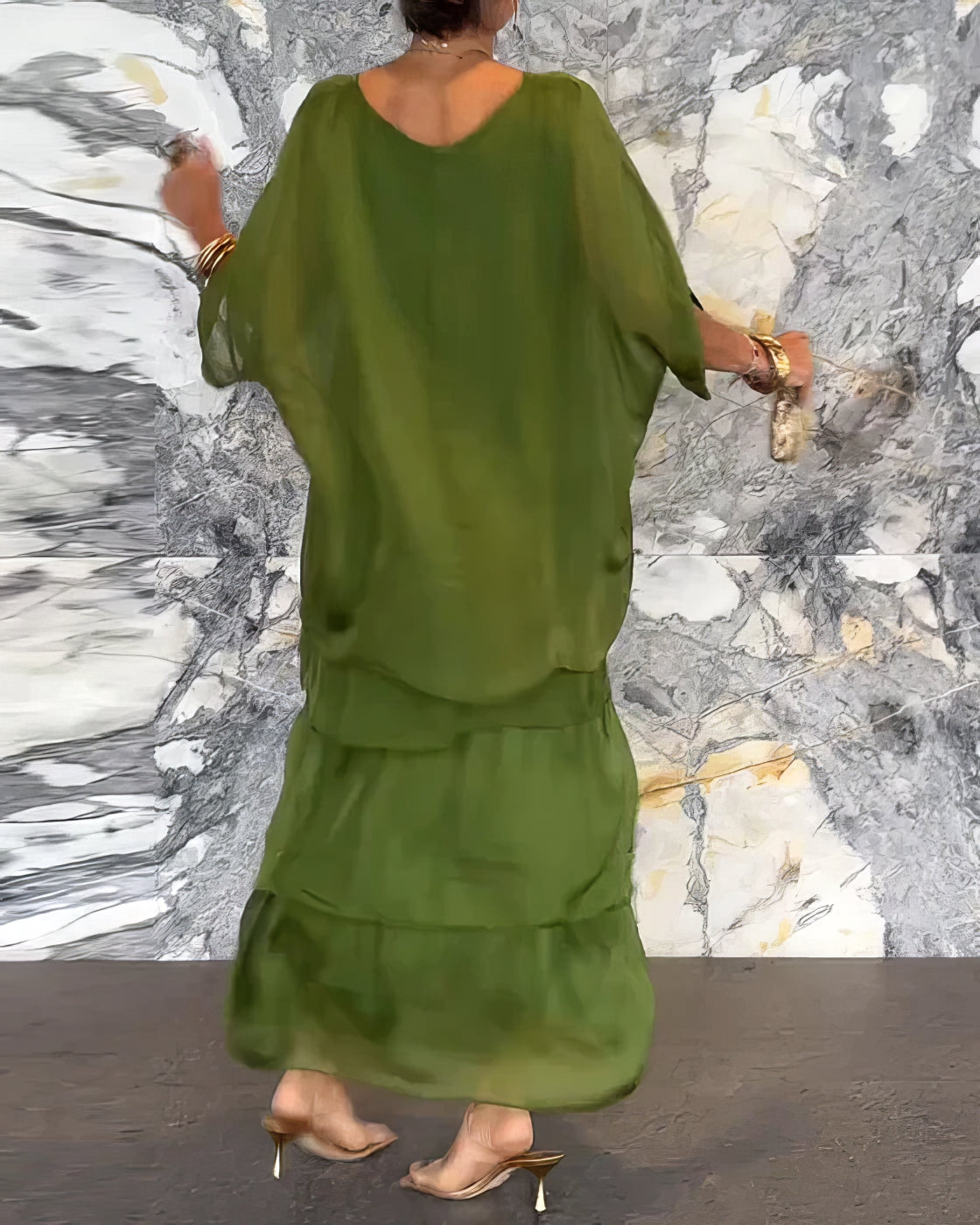 Alicha | Loose-fitting artistic dress
