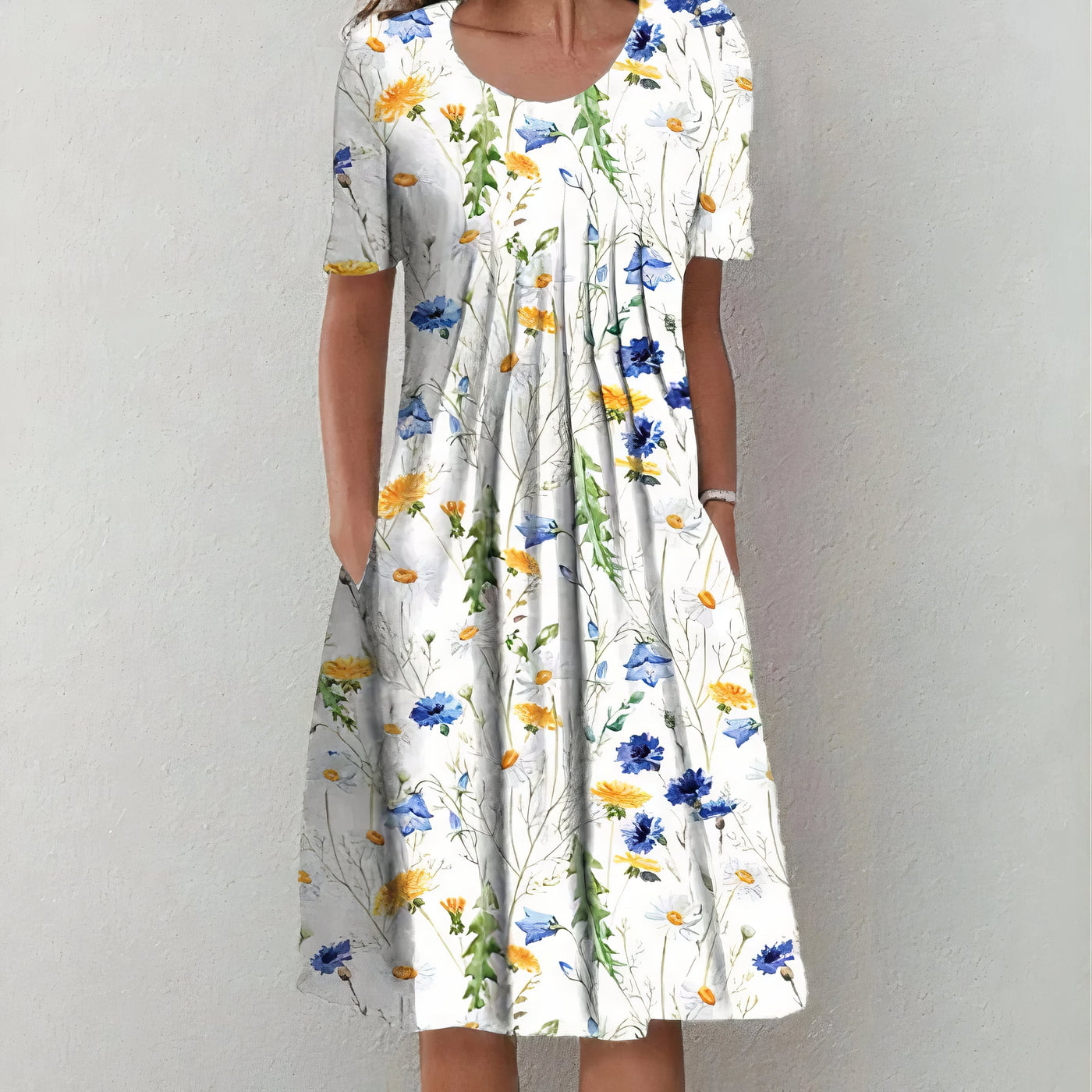 Ariane | Elegant cotton dress