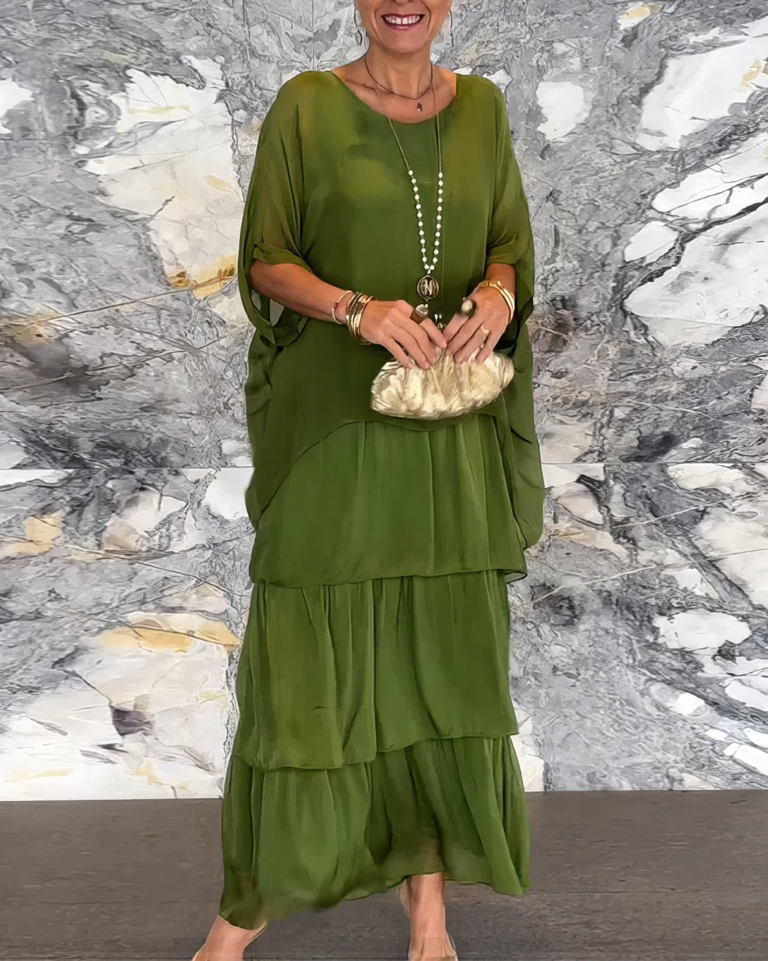 Alicha | Loose-fitting artistic dress
